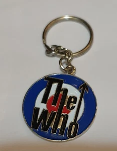 Genuine Vintage Authentic THE WHO 2008 Yearhour Ltd Single Side Enamel Key Chain - Bild 1 von 3