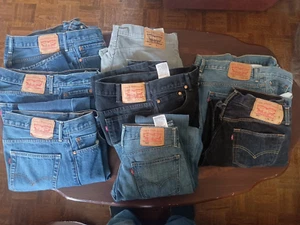 8 Paar Levi's Jeans - 29x30, 34x30,34x34,35x32 (3 Paar),36x30,36x34 - Bild 1 von 14