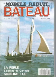 MODELE REDUIT DE BATEAU N°303 LA PERLE / BISQUINE CANCALE / CROISEUR GARIBALDI - Foto 1 di 2