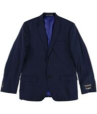 Ben Sherman Mens Stretch Comfort Two Button Blazer Jacket, Blue, 44 Regular