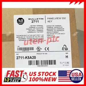 1PC 2711-K5A20 SER H NEW IN BOX ALLEN BRADLEY FRN 4.46 FREE SHIP 2711K5A20 - Picture 1 of 3