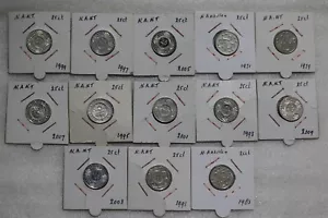 ๐ง๐ถ NETHERLANDS ANTILLES 25 CENTS COLLECTION B49 #1902. - Picture 1 of 3