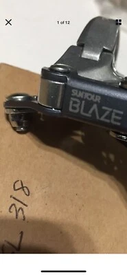 Desviador delantero de bicicleta vintage Suntour Blaze 31,8 mm Foto 1 de 4