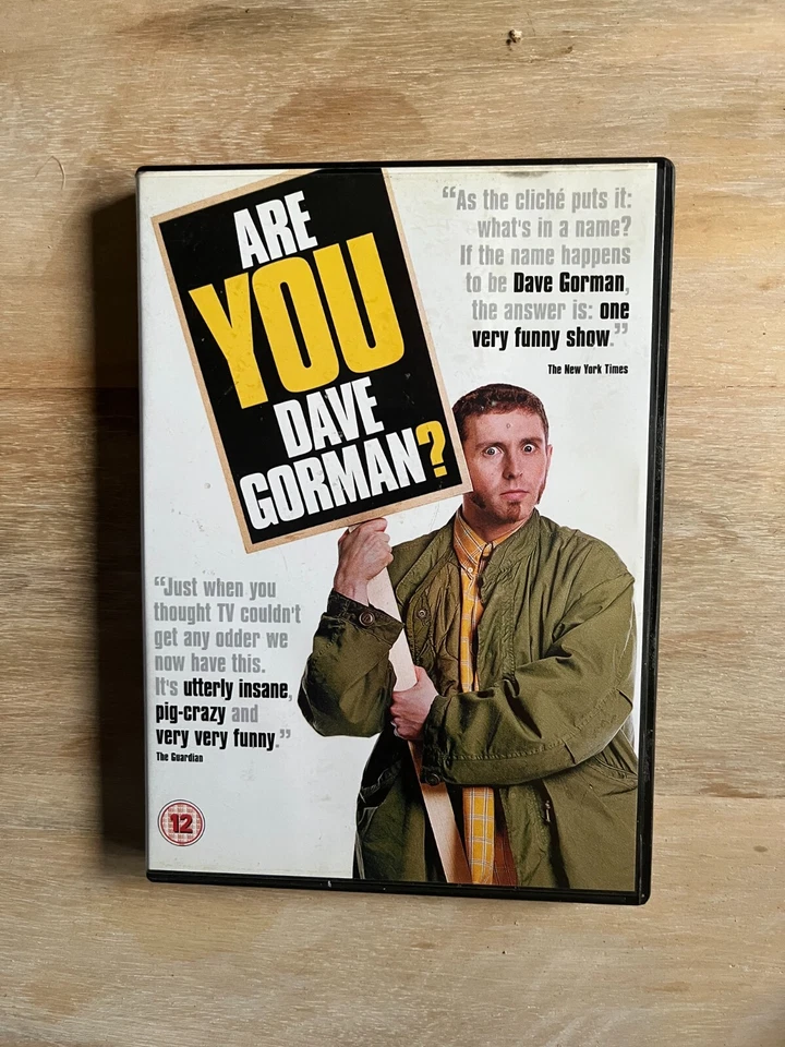 Are You Dave Gorman? - The Dave Gorman Collection - Region Free DVD - 2007 - Image 1 of 1