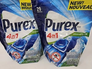 Purex 4 In 1 Pacs - Scent Mountain Breeze (56 pacs total) - Picture 1 of 4
