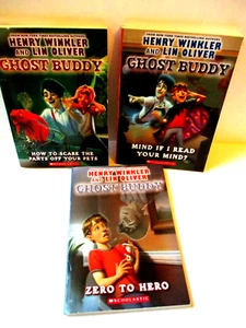 Ghost Buddy Books Lot Of 3 Winkler Oliver chapter FREE SHIP 1-3 series boy - Bild 1 von 3