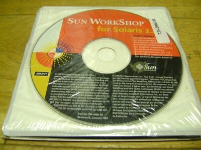 Sun Microsystems - Sun Workshop for Solaris 2.x - new & sealed - Image 1 of 4