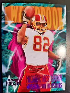1997 SkyBox Impact 011/150 Rave #127 Michael Westbrook Team: Washington - Picture 1 of 4