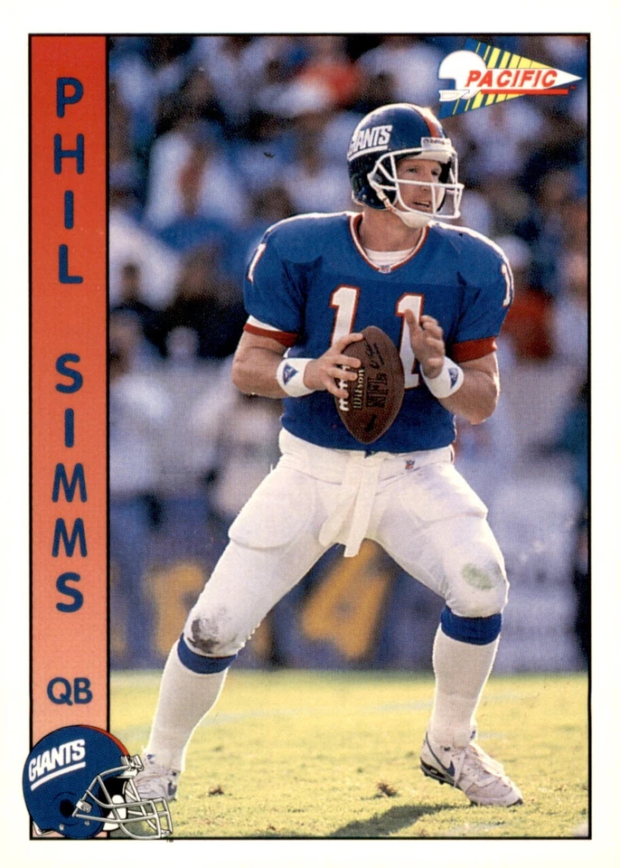 S1R4: 1992 Pacific NFL Football Pick Your Card 501-655 - Image 1 of 1