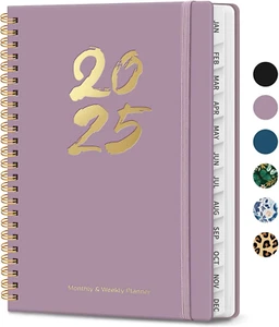 2025 Planner Weekly and Monthly Calendar Planner Book Hardcover Planner 2025 - Picture 1 of 11