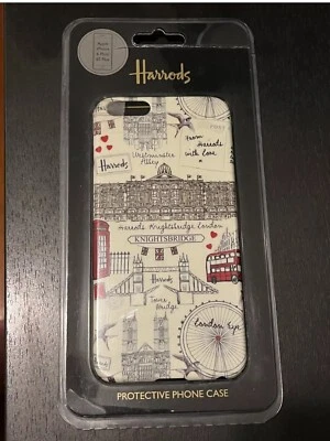 Funda protectora para teléfono iPhone 6 Plus/6S Plus marca Harrods London - TOTALMENTE NUEVA Foto 1 de 2