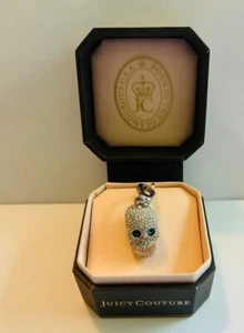 JUICY COUTURE- CRYSTAL PAVE SKULL- Charm #YJRU6329 - Picture 1 of 7