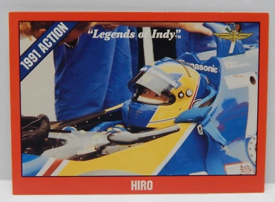 Indy 500 Hiro Matsushita Legends Of Indy Trading Card - Image 1 of 2