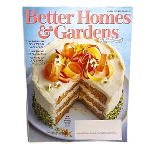 Better Homes Gardens March 2022 House Home Shelter Magazine BHG Spring - Imagen 1 de 2