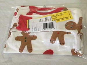 NWT Carter's Gingerbread Pajamas Set kids Cotton Christmas 6,7 - Picture 1 of 4