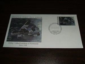 Marshall Islands - 6th June 1994 - Allied landings at Normandy - FDC - Picture 1 of 4