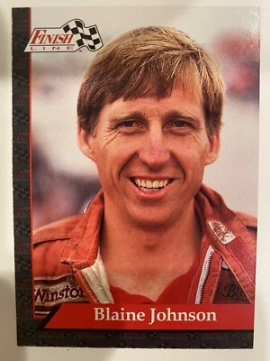 1993 Finish Line NHRA #114 Blaine Johnson - Image 1 of 2