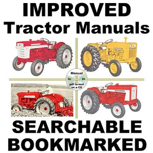 IH International Harvester 1206 1256 Tractor Service Manual BEST = SEARCHABLE CD - Picture 1 of 6