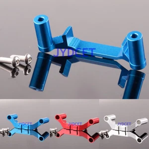 #5343X paradas de dirección delanteras de aluminio para radiocontrol 1/10 Traxxas E-Revo VXL 86086 Summit - Imagen 1 de 14