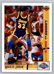 1991 Upper Deck Classic Confrontation Magic v. Jordan #34 - Picture 1 of 2