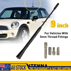 9" Aerial Mini AM FM Radio Signals Reception Antenna Amplifier Aerial Roof - Picture 1 of 9