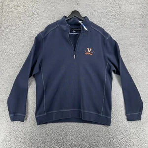 Suéter Pullover XL Para Hombre TOMMY BAHAMA Sport Nassau 1/2 Cremallera UVA NUEVO CON ETIQUETAS - Imagen 1 de 20