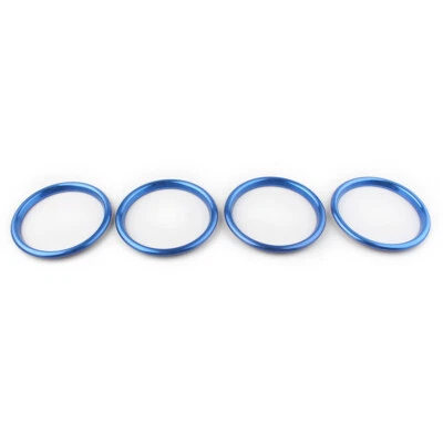 Blue Air Conditioning AC Vent Outlet Ring Sticker For Audi A3 S3 2012-2019 - image 1 of 4