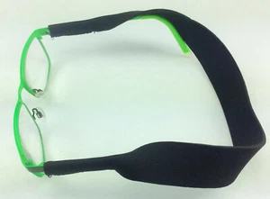 Sportband  Brillenband Neopren Band für Brille schwarz - Bild 1 von 2