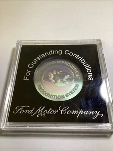 vintage Ford motor Company advertising. 1990s outstanding contributions hologram - Picture 1 of 5