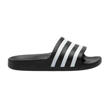 Adidas Adilette Aqua Slides Sandals - Unisex - Core Black/Cloud White/Core Black