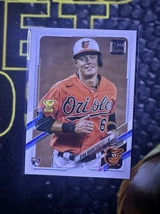 Ryan Mountcastle 2021 Topps Series One Rookie Card #143 - Baltimore Orioles - Picture 1 of 2