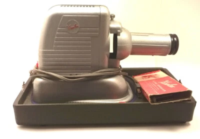 PROYECTOR DESLIZANTE VIEWLEX Modelo V-3 35 mm con estuche de documentos porta diapositivas vintage Foto 1 de 4