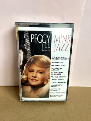 Peggy Lee "Mink Jazz" brand new cassette factory sealed - Image 1 of 3