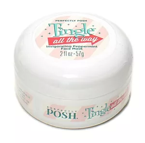 Perfectly Posh Tingle All the Way Peppermint Invigorating Face Mask New/Sealed - Picture 1 of 1