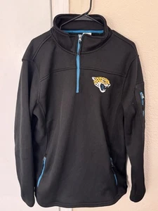 NFL Team Apparel Jacksonville Jaguars Pullover Jacke 1/4 Zip Herren Gr. L - Bild 1 von 6