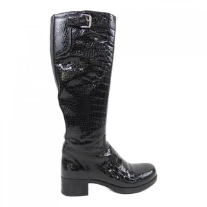 Prada Stiefel Damen Größe 34,5 schwarz Leder - Bild 1 von 6