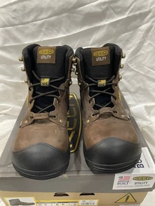 Keen Utility Men's Independence 6", Carbon Fiber Toe Waterproof Work Boot Sz 10D - Picture 1 of 6