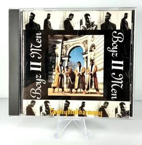 Boys II Men CoolHighHarmony Motown Records Vintage 1991 CD with Inlay Tested - Picture 1 of 9