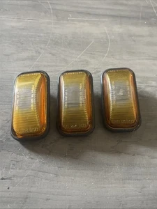 03-09 H2 Amber Center Roof Clearance Lamp Marker Light Set of Three 3x OEM - Picture 1 of 2
