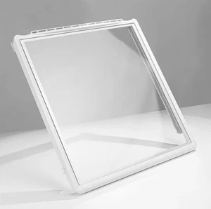 241969501 Refrigerator Shelf Frame With Glass, Refrigerator Drawer Cover, New - Bild 1 von 7