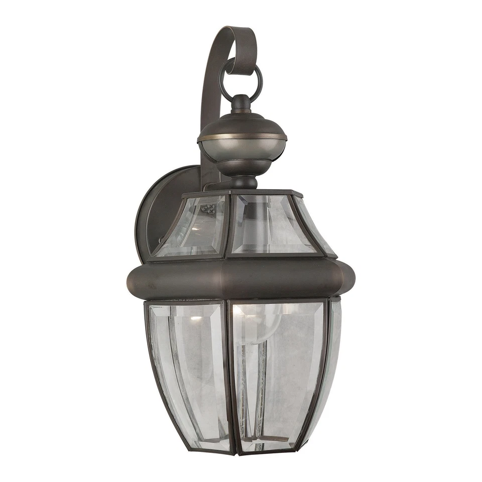 Forte Lighting 19007-01 1 Light 14" Tall Outdoor Wall Sconce - Bronze - Image 1 of 1