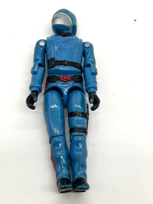 GI Joe Cobra Commander 1982 Straight Arm Mickey Mouse Tight Jointed-EMBLEM WORN - Image 1 of 4
