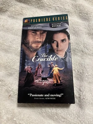 The Crucible (VHS, 1998) SEALED Daniel Day Lewis Winona Ryder, New - Image 1 of 2