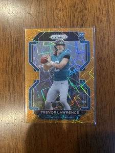 Panini Prizm 2021 - novato Trevor Lawrence #331 Lazer Prizm (RC) - Imagen 1 de 2