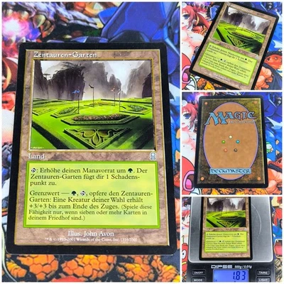 MTG Centaur Garden 🇩🇪 NM Magic TCG Odyssey 2001 Vintage Uncommon OG Land - Bild 1 von 4
