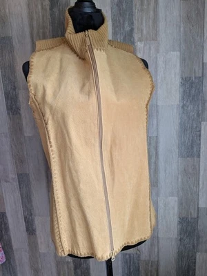 Chaleco de gamuza vintage XL Carolyn Taylor Foto 1 de 4