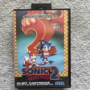 Sonic The Hedgehog 2 Mega Drive PAL With Manual - Picture 1 of 4