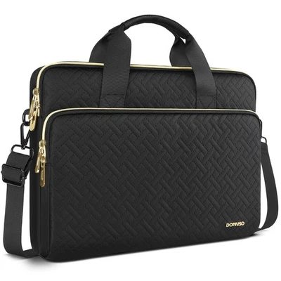 Custodia per laptop 17,3 pollici resistente all'acqua custodia per computer con staccabile... - Immagine 1 di 4