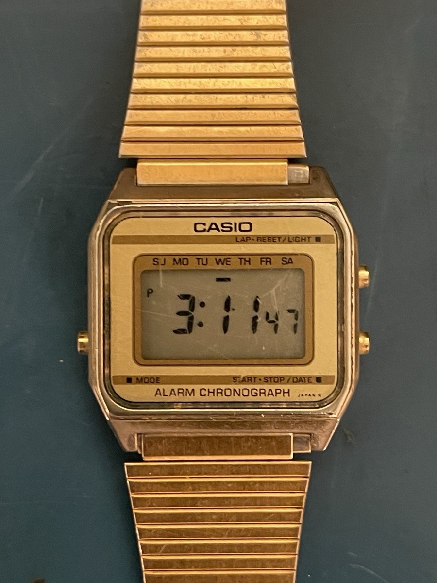 Casio 1980-1989 Year Manufactured Wristwatches for sale | eBay Casio 1980-1989 Year Manufactured Wristwatches for sale | eBay