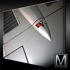 Chevrolet Corvette C2 Stingray Bild Canvas ART Kunstdruck echtes Leinwandbild - Picture 1 of 1